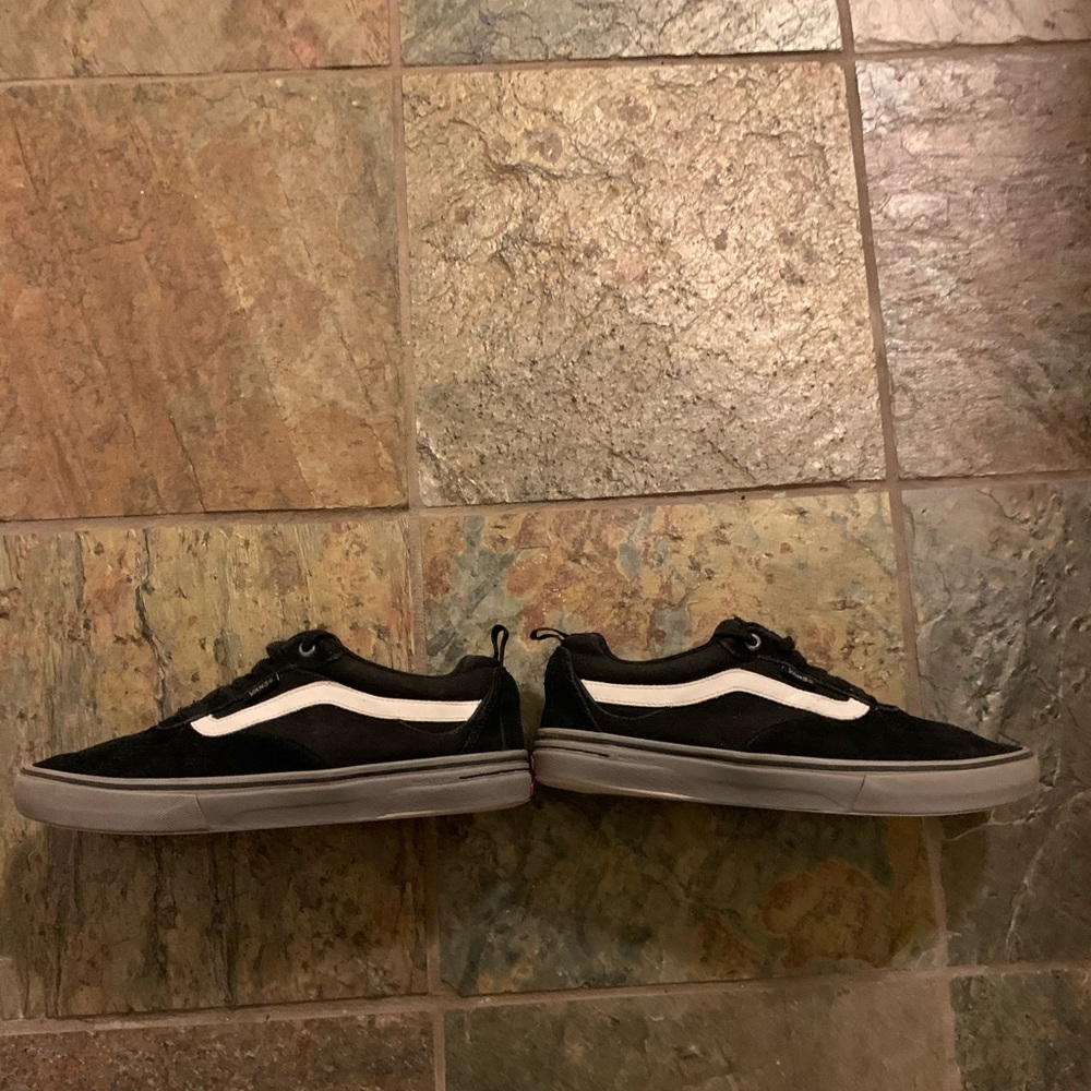 Grey and black Kyle Walker pro vans